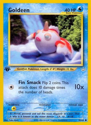 Goldeen 045  - 1st Edition - Common