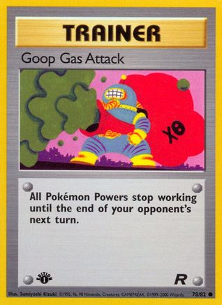 Goop Gas Attack 078  - 1st Edition - Common