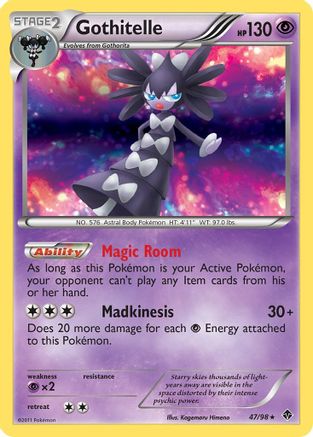 Gothitelle (47) (47) 047  - Holofoil - Holo Rare