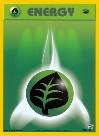 Grass Energy 108  - 1st Edition - Common