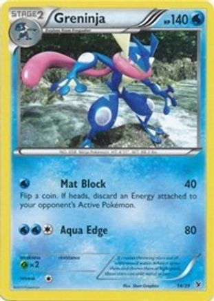 Greninja (14/39) [XY : Kit de démarrage Kalos] 