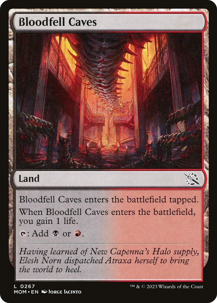 Grottes de Bloodfell [Marche de la Machine] 