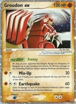 Groudon ex - 038 (EX Collector's Tins)  - Holofoil - Promo