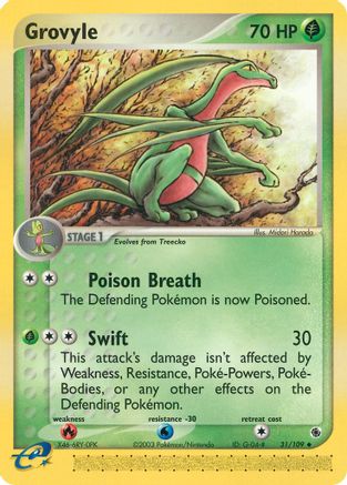 Grovyle 031/109  - Uncommon