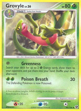 Grovyle  - Uncommon