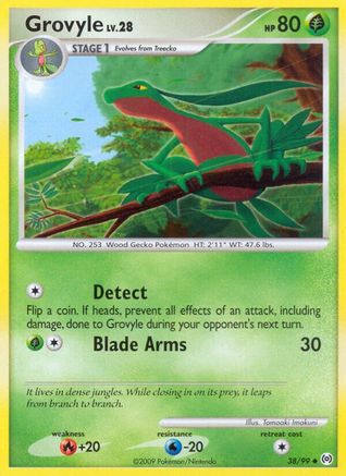 Grovyle (38) (38) 038  - Uncommon