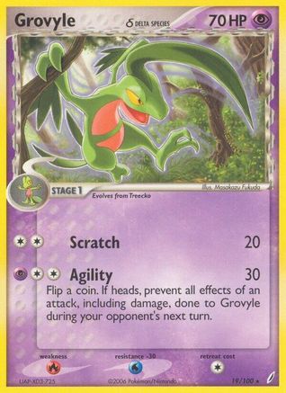 Grovyle (Delta Species)/100  - Rare
