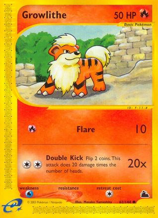 Growlithe  - Common