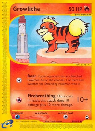 Growlithe (80)  - Common