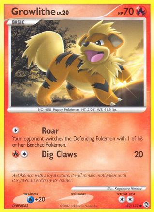 Growlithe 089  - Common