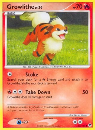Growlithe 063  - Common