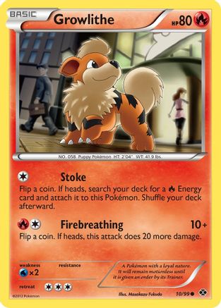 Growlithe (10) (10) 010  - Common