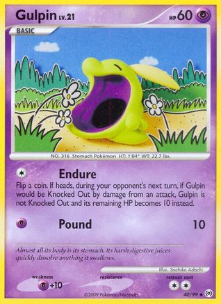 Gulpin (40) (40) 040/99  - Uncommon