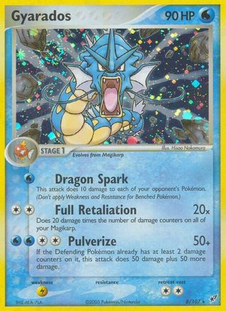 Gyarados  - Holofoil - Holo Rare