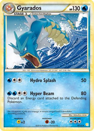 Gyarados  - Holofoil - Holo Rare