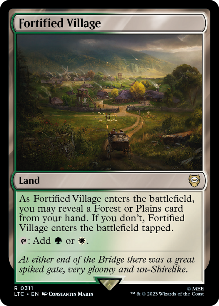 Village Fortifié [Le Seigneur des Anneaux : Les Contes du Commandant de la Terre du Milieu] 