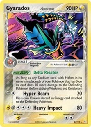 Gyarados (Delta Species)  - Reverse Holofoil - Holo Rare