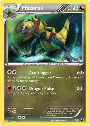 Haxorus  - Holofoil - Holo Rare