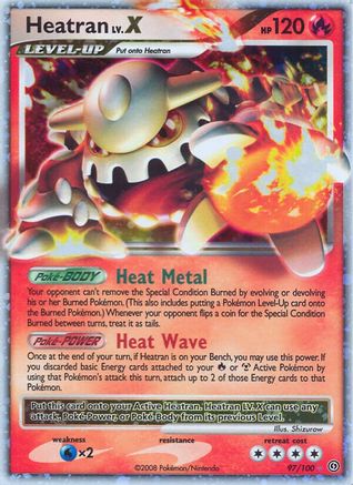 Heatran LV.X  - Holofoil - Ultra Rare