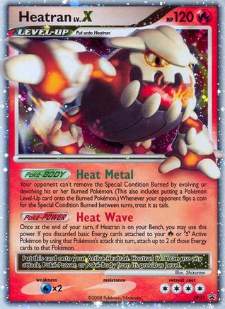 Heatran LV.X - DP31  - Holofoil - Promo