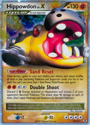 Hippowdon Lv.X  - Holofoil - Ultra Rare