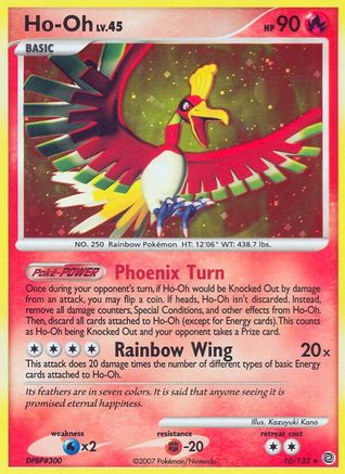 Ho-Oh/132  - Holofoil - Holo Rare