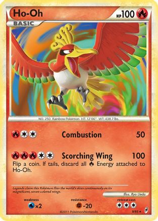 Ho-Oh  - Holofoil - Holo Rare
