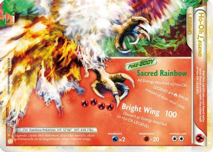 Ho-Oh Legend (Bottom)  - Holofoil - Ultra Rare