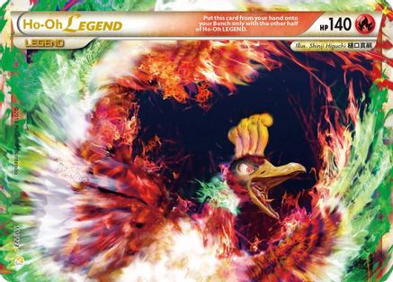 Ho-Oh Legend (Top)  - Holofoil - Ultra Rare