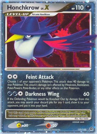 Honchkrow LV.X  - Holofoil - Ultra Rare