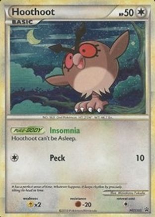 Hoothoot - HGSS05  - Holofoil - Promo
