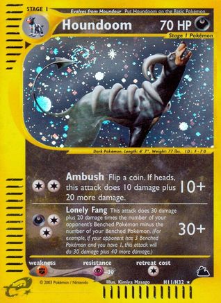 Houndoom (H11)  - Holofoil - Holo Rare