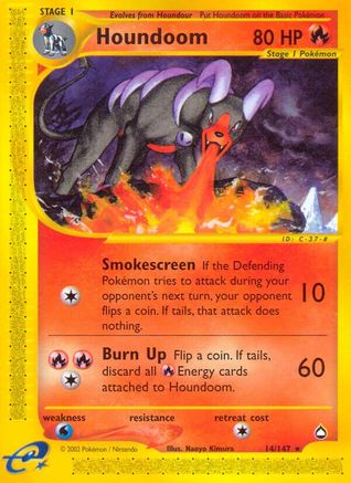 Houndoom (14)  - Rare