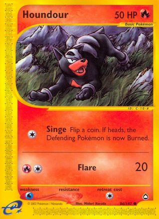 Houndour (86) (86) 086  - Common