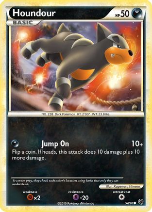 Houndour (54) (54) 054/90  - Common