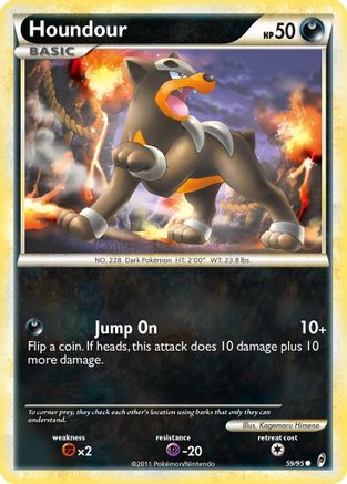 Houndour 059/95  - Common
