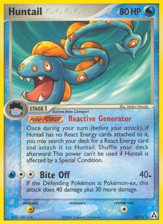 Hunttail (18/92) [EX : Créateur de légendes] 