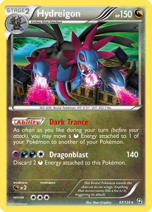 Hydreigon (97)  - Holofoil - Holo Rare