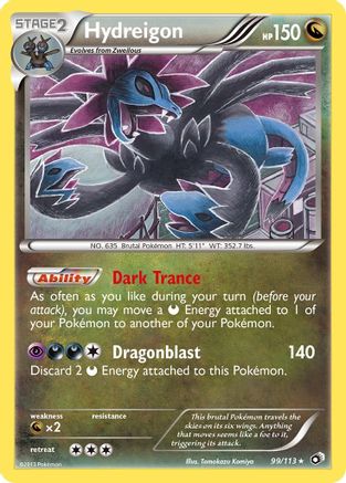 Hydreigon 099  - Holofoil - Holo Rare