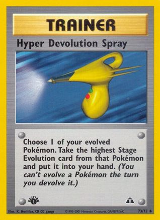 Hyper Devolution Spray 073  - 1st Edition - Uncommon