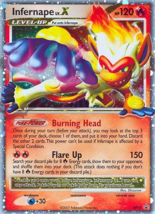 Infernape LV.X DP10  - Holofoil - Promo