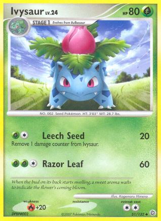 Ivysaur 051  - Uncommon