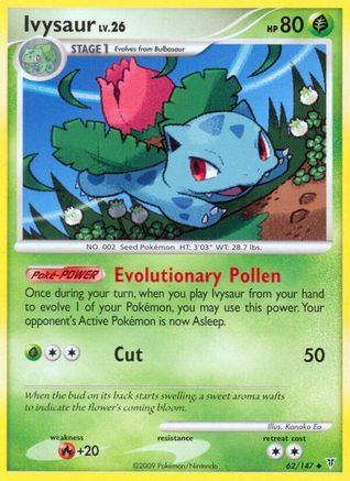 Ivysaur 062  - Uncommon