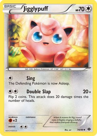 Jigglypuff 078  - Uncommon