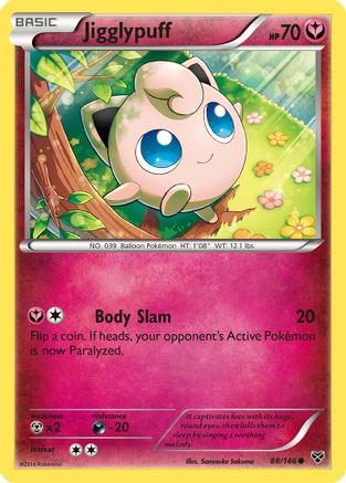 Jigglypuff (88) 88/146 - XY Base Set