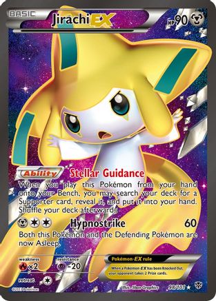 Jirachi EX (98 Full Art)  - Holofoil - Ultra Rare