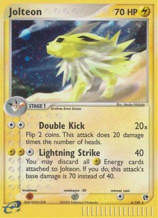Jolteon  - Holofoil - Holo Rare