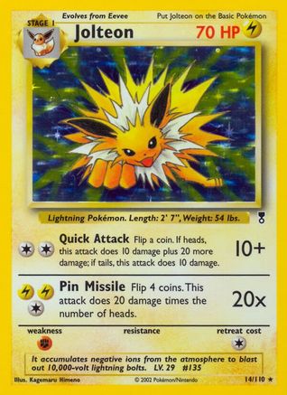 Jolteon  - Holofoil - Holo Rare