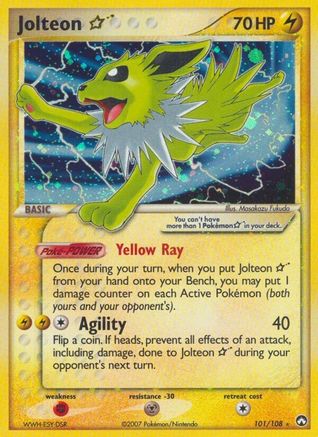 Jolteon Star  - Holofoil - Ultra Rare