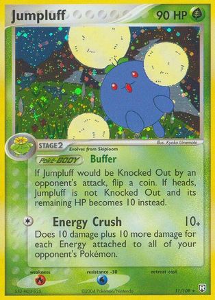 Jumpluff/109  - Reverse Holofoil - Holo Rare